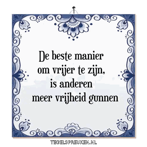 De Beste Manier Om Vrijer Te Zijn Sticker