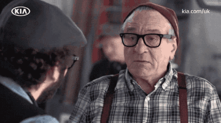 De Niro Kia Ad De Niro Hipster GIF