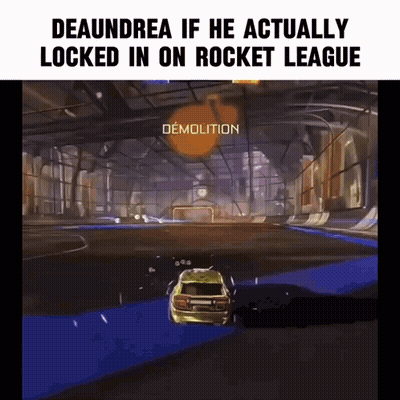 Deaandrea Locked In Rocket League Demolition GIF
