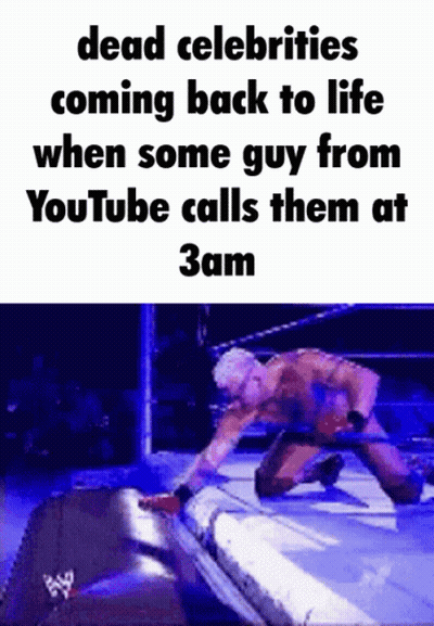 Dead Celebrities YouTube Guy 3 AM Meme GIF