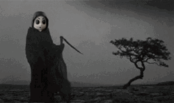 Dead Head Grim Reaper Shadow GIF
