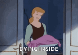 Dead Inside Cinderella GIF