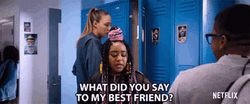 Dead To Me What Did You Say GIF