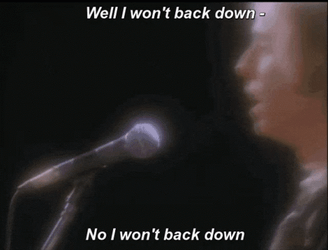 Dead To Me Won't Back Down GIF