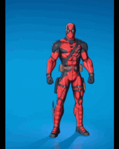 Deadpool Action Figure GIF