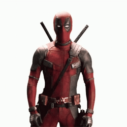 Deadpool Cracking Knuckles GIF