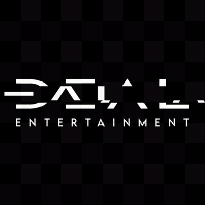 Deal Entertainment Logo With Glitch Effect GIF