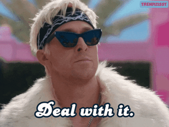 Deal With It Ryan Gosling GIF