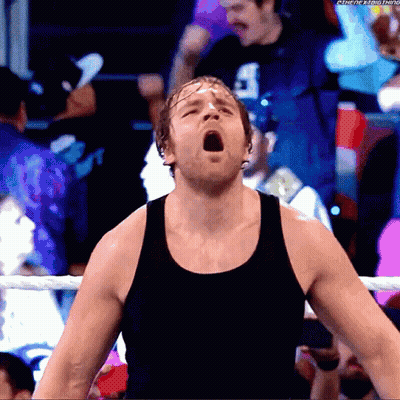 Dean Ambrose Wwe Champion GIF
