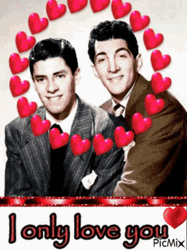  Dean Martin And Jerry Lewis Gay Love GIF