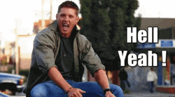 Dean Winchester Hell Yes Moves GIF