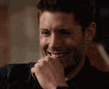 Dean Winchester Laughing Out Loud GIF