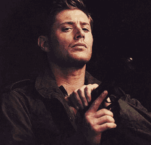 Dean Winchester Loading Gun GIF