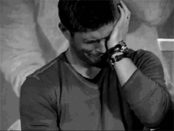 Dean Winchester Man Crying GIF