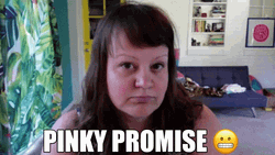 Deanna Seymour Pinky Promise GIF