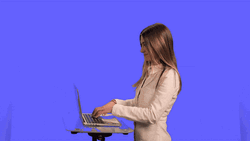 Dear Young Worker Working Hard GIF