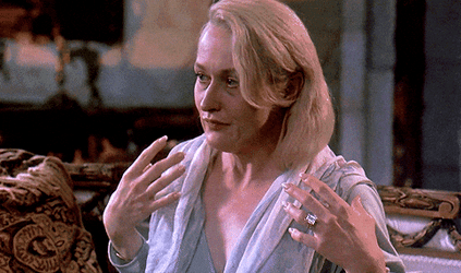 Death Becomes Her Madeline Ashton Sighing GIF