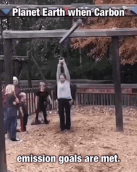 Death Drop Carbon Emissions Transition Funny GIF