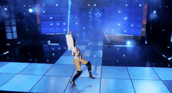 Death Drop With Flashing Lights GIF