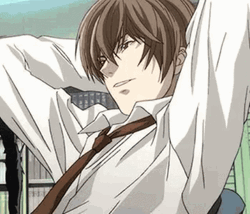 Death Note Cool Light Yagami