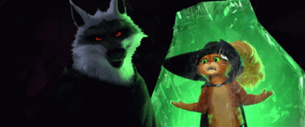 Death Puss In Boots Cracking The Ice GIF