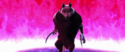 Death Puss In Boots Readying His Weapon GIF