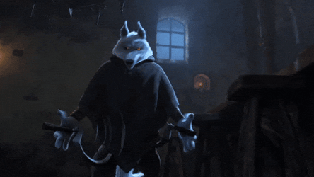 Death Puss In Boots Spinning His Weapons GIF
