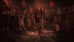 Death Puss In Boots Watching You Hand Sign GIF