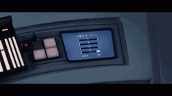 Death Star In Spaceship Monitor GIF