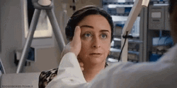 Debbie Downer Eyebrow Lift GIF
