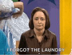 Debbie Downer Forgot The Laundry GIF