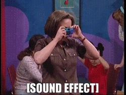Debbie Downer Taking Photos GIF