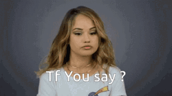 Debby Ryan Giving Attitude GIF