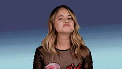 Debby Ryan Nodding GIF