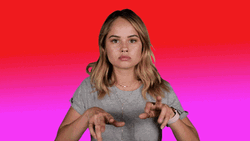 Debby Ryan Pretends Hacking  GIF