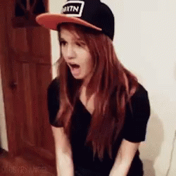 Debby Ryan Shocked GIF