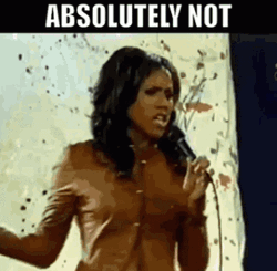 Deborah Cox Singing Absolutely Not GIF