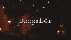 December Blinking Light Graphic Art