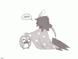 Decidueye Pet Petting GIF