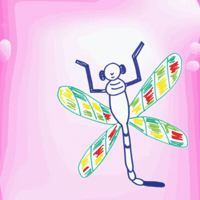 Dedicated Dragonfly Veefriends GIF