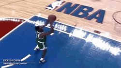Dee Brown 1991 NBA Dunk Contest GIF