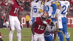 Deebo Samuel San Francisco Football Kneeling GIF