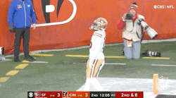 Deebo Samuel San Francisco Football Touchdown GIF