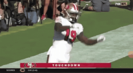 Deebo Samuel Touchdown Celebration GIF