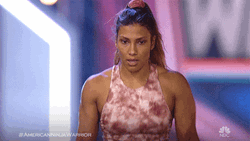 Deep Breath American Ninja Contestant GIF