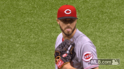 Deep Breath Baseball Player GIF