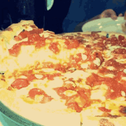 Deep Dish Pizza  GIF