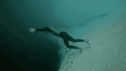 Deep In The Ocean Diving GIF