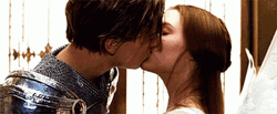 Deep Kiss Romeo And Juliet GIF
