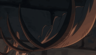 Deer Antlers In Dark Room GIF